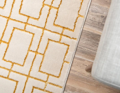 Parker - Cube Pattern Luxury Rug