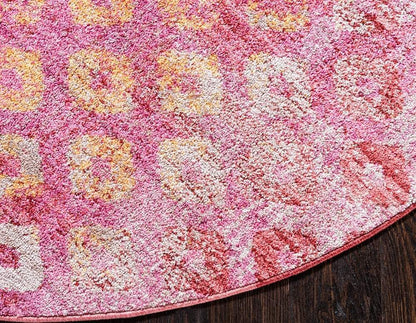 Devan - Rainbow Square Pattern Rug