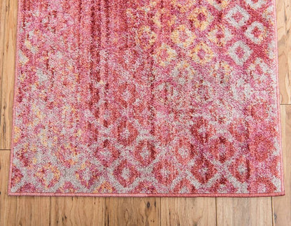 Devan - Rainbow Square Pattern Rug