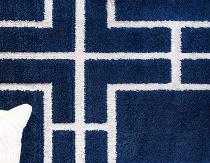 Parker - Cube Pattern Luxury Rug