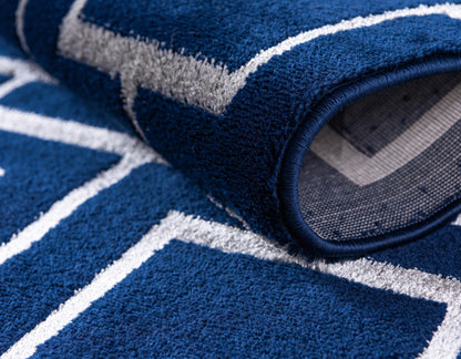 Parker - Cube Pattern Luxury Rug