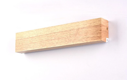 Eliana - Modern Wood Oak Shelf & Lamp